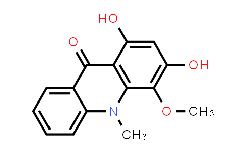 CAS No. 1189362-86-4, 1,3-Dihydroxy-4-methoxy-10-methylacridin-9(10H)-one