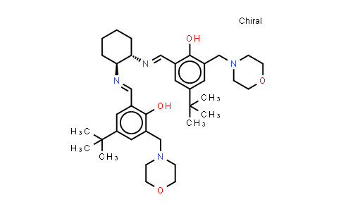 CAS No. 1189364-85-9, 2,2′-[(1S,2S)-(+)-1,2-Cyclohexanediylbis[(E)-(nitriloMethylidyne)]]bis[4-(tert-butyl)-6-(4-MorpholinylMethyl)phenol]
