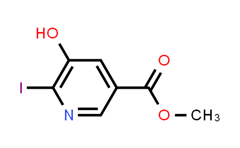 CAS No. 1189816-87-2, Methyl 5-hydroxy-6-iodopyridine-3-carboxylate