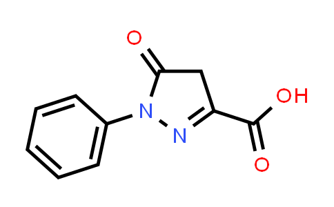 CAS No. 119-18-6, 5-Oxo-1-phenyl-4,5-dihydro-1H-pyrazole-3-carboxylic acid