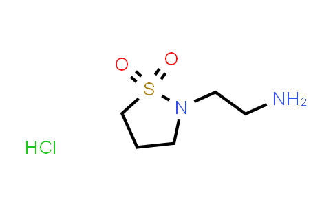 CAS No. 1190044-24-6, 2-(1,1-Dioxoisothiazolidin-2-yl)ethanamine hydrochloride