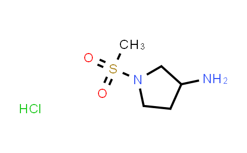CAS No. 1190044-27-9, 1-Methanesulfonylpyrrolidin-3-amine hydrochloride