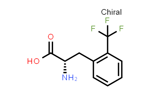CAS No. 119009-47-1, (S)-2-Amino-3-(2-(trifluoromethyl)phenyl)propanoic acid