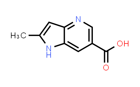 CAS No. 1190313-15-5, 2-Methyl-1H-pyrrolo[3,2-b]pyridine-6-carboxylic acid