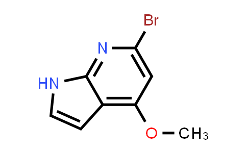 CAS No. 1190314-73-8, 1H-Pyrrolo[2,3-b]pyridine, 6-bromo-4-methoxy-