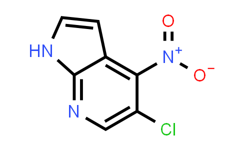 CAS No. 1190315-39-9, 5-Chloro-4-nitro-1H-pyrrolo[2,3-b]pyridine