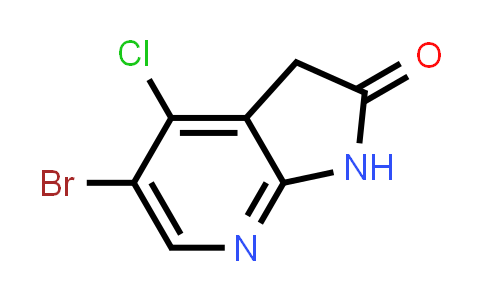 CAS No. 1190316-24-5, 5-Bromo-4-chloro-1H,2H,3H-pyrrolo[2,3-b]pyridin-2-one