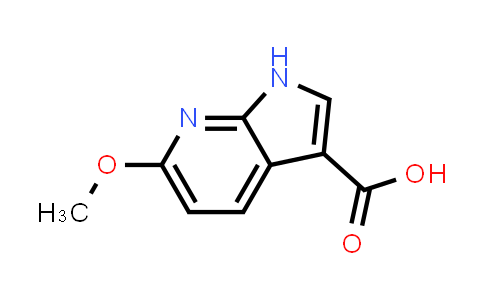 CAS No. 1190317-61-3, 6-Methoxy-1H-pyrrolo[2,3-b]pyridine-3-carboxylic acid