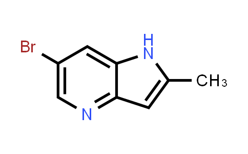 CAS No. 1190319-51-7, 6-Bromo-2-methyl-1H-pyrrolo[3,2-b]pyridine