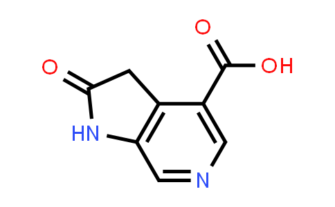 CAS No. 1190319-78-8, 2-Oxo-2,3-dihydro-1H-pyrrolo[2,3-c]pyridine-4-carboxylic acid