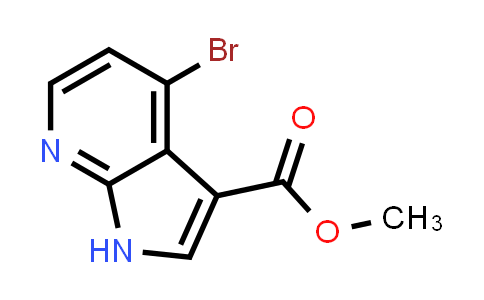 CAS No. 1190319-82-4, Methyl 4-bromo-1H-pyrrolo[2,3-b]pyridine-3-carboxylate