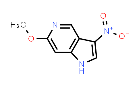 CAS No. 1190320-20-7, 6-Methoxy-3-nitro-1H-pyrrolo[3,2-c]pyridine