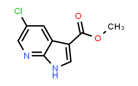 CAS No. 1190321-49-3, Methyl 5-chloro-1H-pyrrolo[2,3-b]pyridine-3-carboxylate