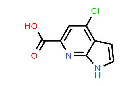 CAS No. 1190321-68-6, 4-Chloro-1H-pyrrolo[2,3-b]pyridine-6-carboxylic acid