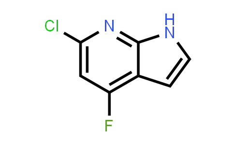 CAS No. 1190321-92-6, 6-Chloro-4-fluoro-1H-pyrrolo[2,3-b]pyridine