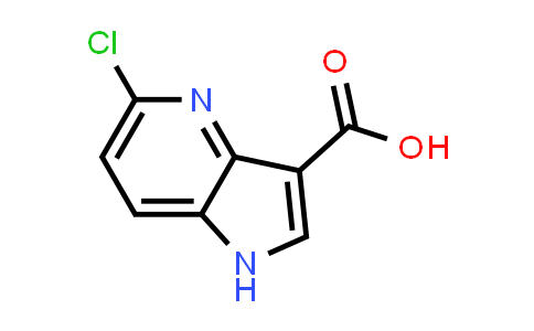 CAS No. 1190321-93-7, 5-Chloro-1H-pyrrolo[3,2-b]pyridine-3-carboxylic acid