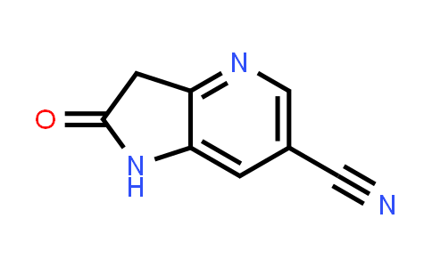 CAS No. 1190322-82-7, 2-Oxo-2,3-dihydro-1H-pyrrolo[3,2-b]pyridine-6-carbonitrile