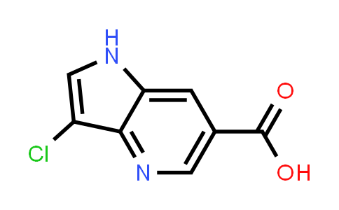 CAS No. 1190322-95-2, 3-Chloro-1H-pyrrolo[3,2-b]pyridine-6-carboxylic acid