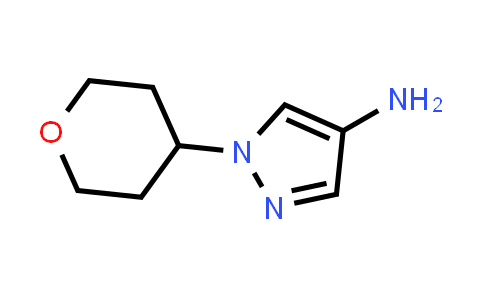CAS No. 1190380-49-4, 1-(Tetrahydro-2H-pyran-4-yl)-1h-pyrazol-4-amine