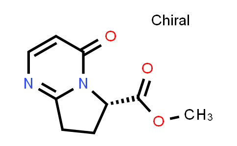 CAS No. 1190392-23-4, Methyl (S)-4-oxo-4,6,7,8-tetrahydropyrrolo[1,2-a]pyrimidine-6-carboxylate