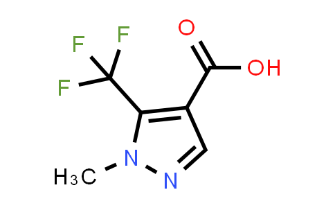 CAS No. 119083-00-0, 1-Methyl-5-(trifluoromethyl)-1H-pyrazole-4-carboxylic acid