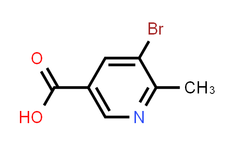 CAS No. 1190862-72-6, 5-Bromo-6-methylnicotinic acid