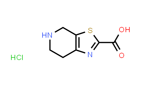 CAS No. 1190971-73-3, 4,5,6,7-Tetrahydrothiazolo[5,4-c]pyridine-2-carboxylic acid hydrochloride