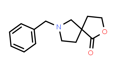 CAS No. 119102-90-8, 2-Oxa-7-azaspiro[4.4]nonan-1-one, 7-(phenylmethyl)-