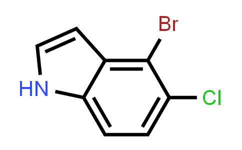 CAS No. 1191028-48-4, 4-Bromo-5-chloro-1H-indole