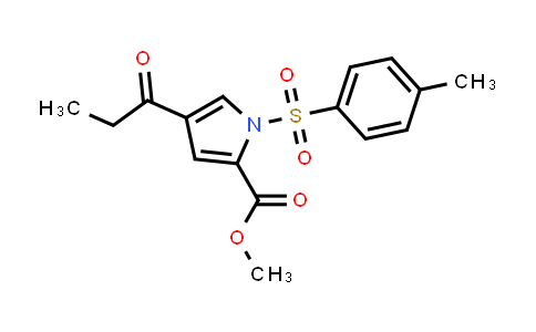 CAS No. 1191272-69-1, Methyl 4-propionyl-1-tosyl-1H-pyrrole-2-carboxylate