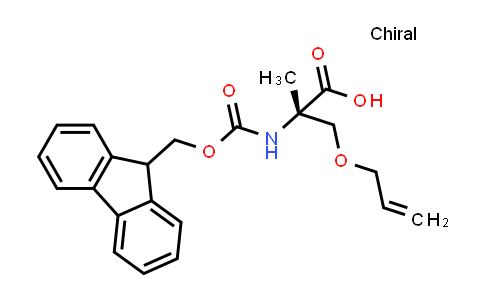 CAS No. 1191429-04-5, (S)-2-((((9H-Fluoren-9-yl)methoxy)carbonyl)amino)-3-(allyloxy)-2-methylpropanoic acid