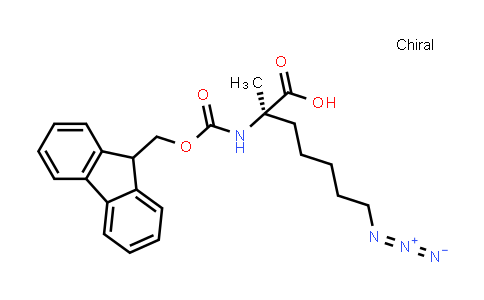CAS No. 1191429-12-5, (R)-2-((((9H-Fluoren-9-yl)methoxy)carbonyl)amino)-7-azido-2-methylheptanoic acid