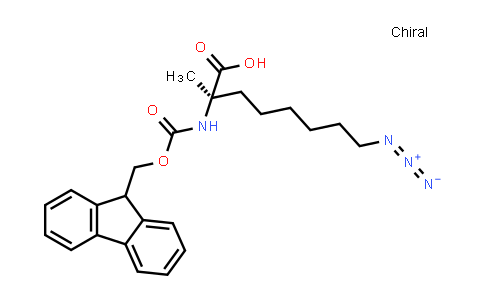 CAS No. 1191429-14-7, (R)-2-((((9H-Fluoren-9-yl)methoxy)carbonyl)amino)-8-azido-2-methyloctanoic acid