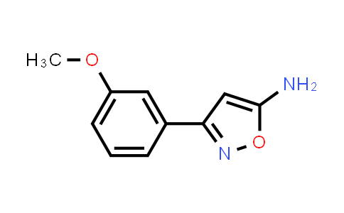 CAS No. 119162-46-8, 3-(3-Methoxyphenyl)isoxazol-5-amine
