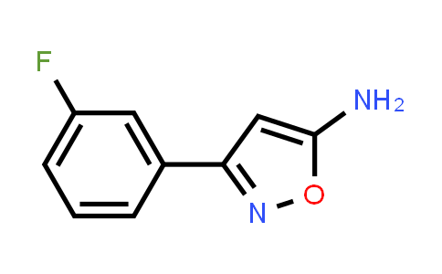CAS No. 119162-50-4, 3-(3-Fluorophenyl)isoxazol-5-amine