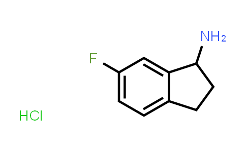 CAS No. 1191908-44-7, 6-Fluoro-2,3-dihydro-1H-inden-1-amine hydrochloride