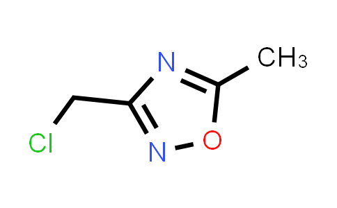 CAS No. 1192-80-9, 3-(Chloromethyl)-5-methyl-1,2,4-oxadiazole