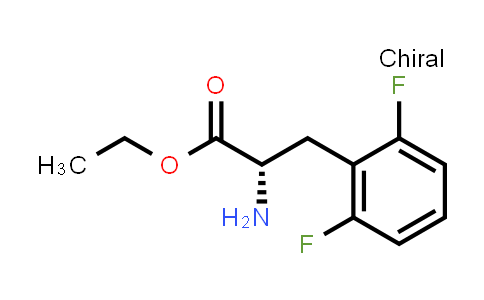 CAS No. 1192001-75-4, Ethyl (S)-2-amino-3-(2,6-difluorophenyl)propanoate