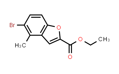 CAS No. 1192172-68-1, Ethyl 5-bromo-4-methylbenzofuran-2-carboxylate