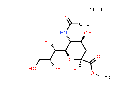 CAS No. 119241-60-0, D-glycero-a-L-altro-2-Nonulopyranosonic acid, 5-(acetylamino)-3,5-dideoxy-, methyl ester (9CI)