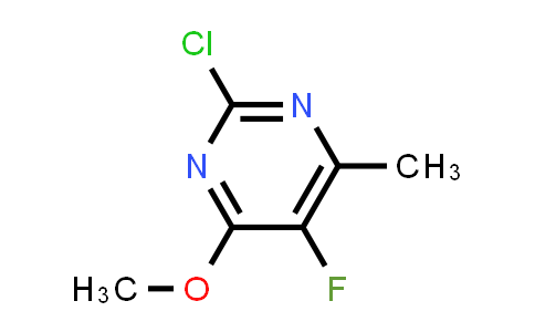 CAS No. 1192479-35-8, 2-Chloro-5-fluoro-4-methoxy-6-methylpyrimidine