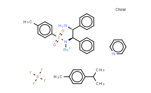 CAS No. 1192483-14-9, {[(1R,2R)-2-Amino-1,2-diphenylethyl](4-toluenesulfonyl)amido}(p-cymene)(pyridine)ruthenium(II)