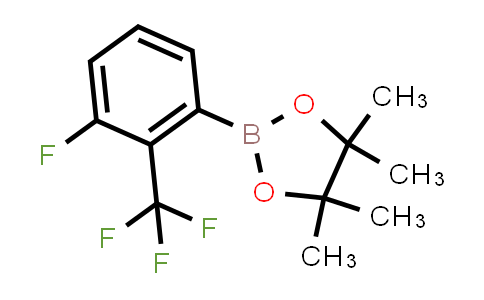 CAS No. 1192548-05-2, 2-(3-Fluoro-2-(trifluoromethyl)phenyl)-4,4,5,5-tetramethyl-1,3,2-dioxaborolane