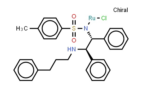 CAS No. 1192620-83-9, {N-[3-(η6-phenyl)propyl]-[(1R-2R)-1,2-diphenyl-1-4-methylbenzenesulfonylamidato(kN')-ethyl-2-amino-(kN)]}ruthenium(II)