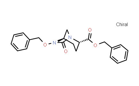CAS No. 1192650-82-0, Benzyl (2S,5R)-6-(benzyloxy)-7-oxo-1,6-diazabicyclo[3.2.1]octane-2-carboxylate