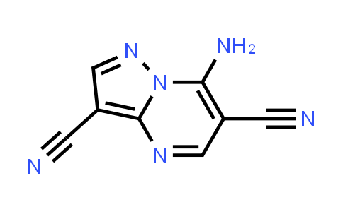 CAS No. 119270-27-8, 7-Aminopyrazolo[1,5-a]pyrimidine-3,6-dicarbonitrile