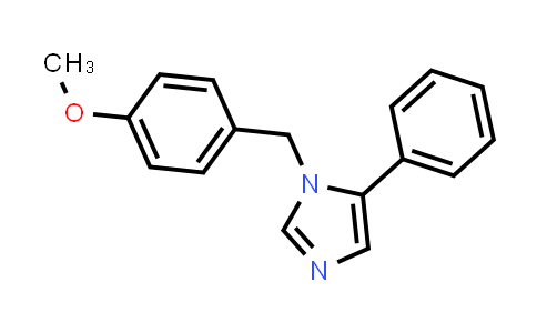CAS No. 1192811-38-3, 1-​(4-​Methoxybenzyl)​-​5-​phenyl-​1H-​imidazole