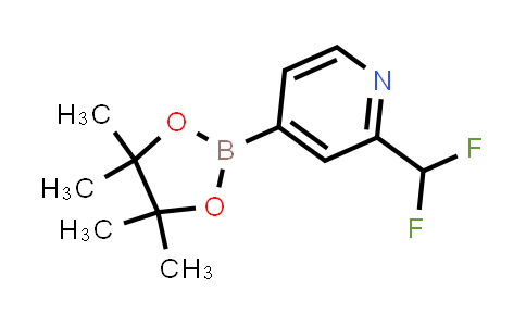 CAS No. 1193104-53-8, Pyridine, 2-(difluoromethyl)-4-(4,4,5,5-tetramethyl-1,3,2-dioxaborolan-2-yl)-