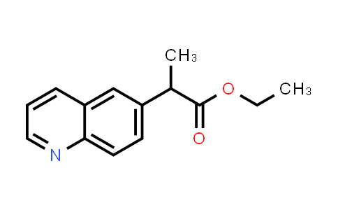 CAS No. 1193317-61-1, Ethyl 2-(quinolin-6-yl)propanoate