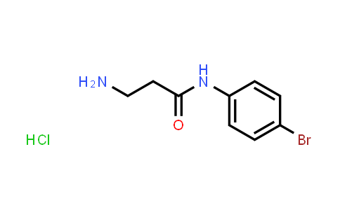 CAS No. 1193388-90-7, 3-Amino-N-(4-bromophenyl)propanamide hydrochloride